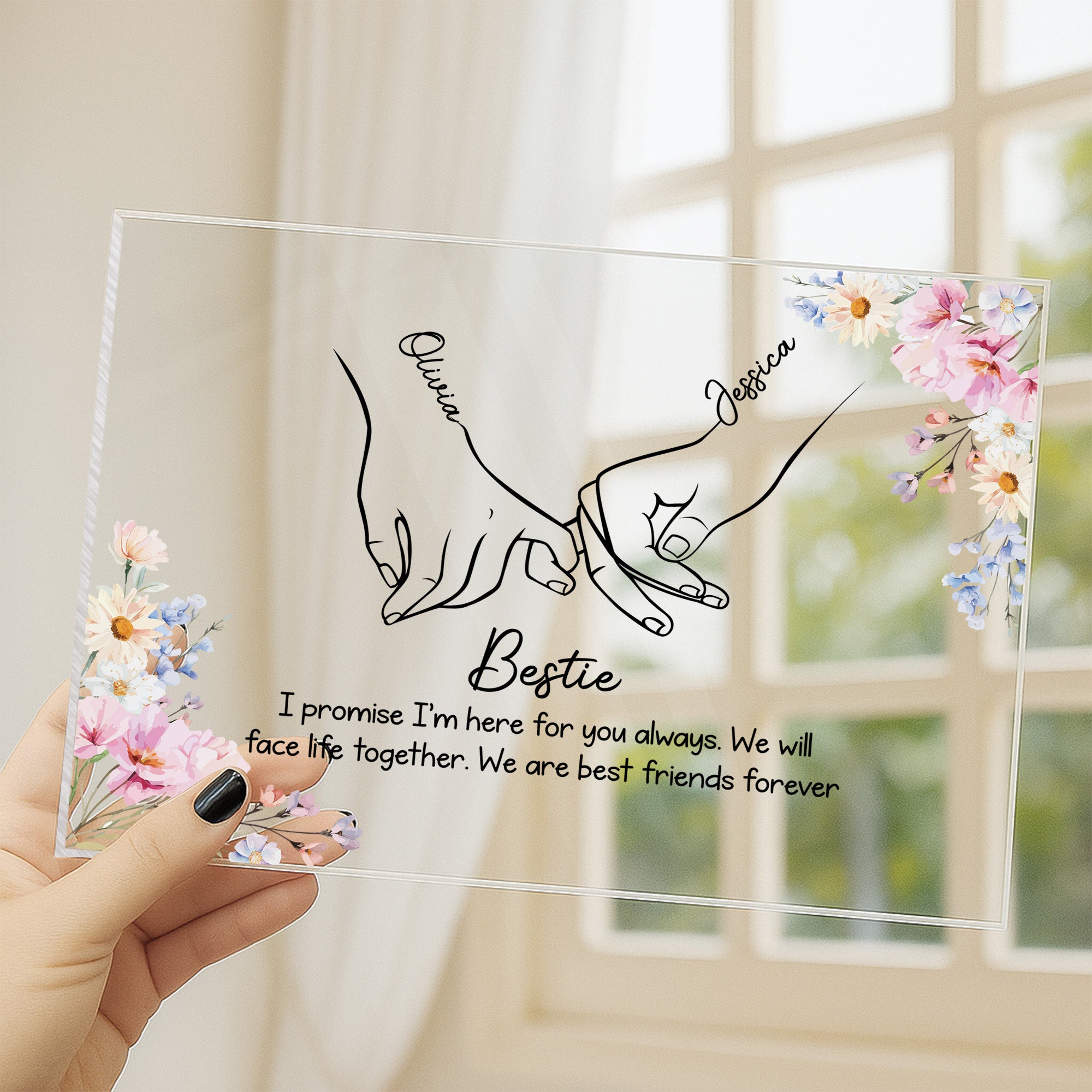 5177RUS3 custom acrylic plaques sentimental gifts for bestie sister 5177R6LQA