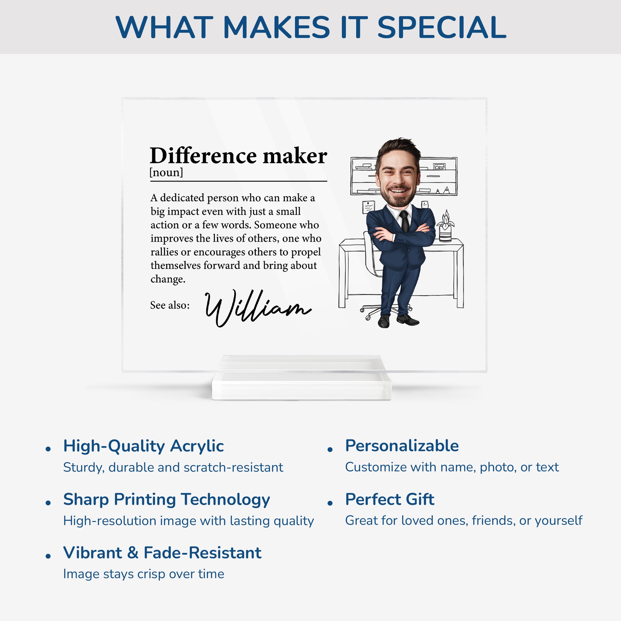 5179RUS5 personalized acrylic plaques appreciation gifts for coworkers_ 5179R6MZA