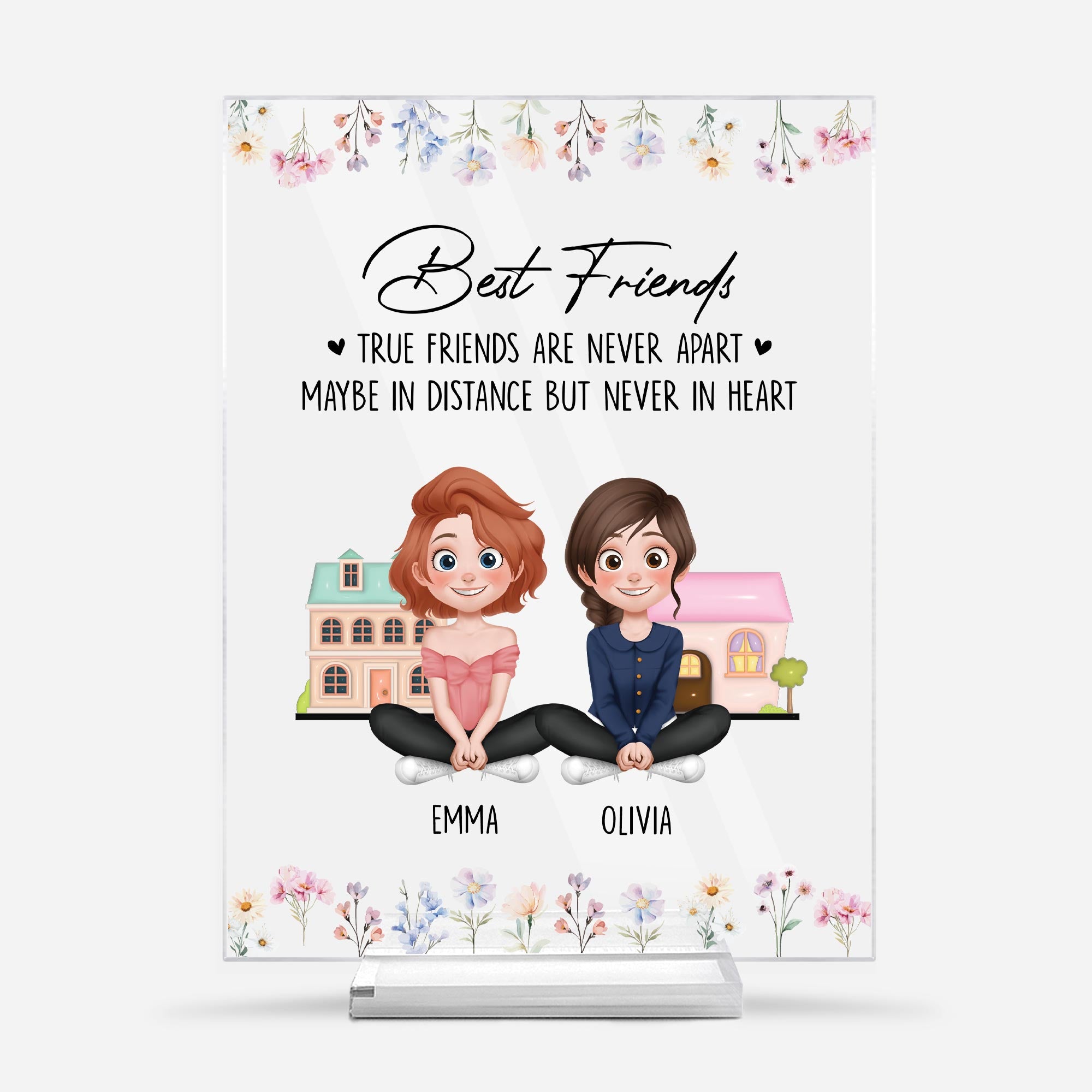 5181RUS1 personalized acrylic plaques female best friend gifts 5181R66AA
