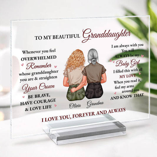 5182RUS2 custom acrylic plaque sentimental gifts for daughter from mom_ 5182R6ZAA