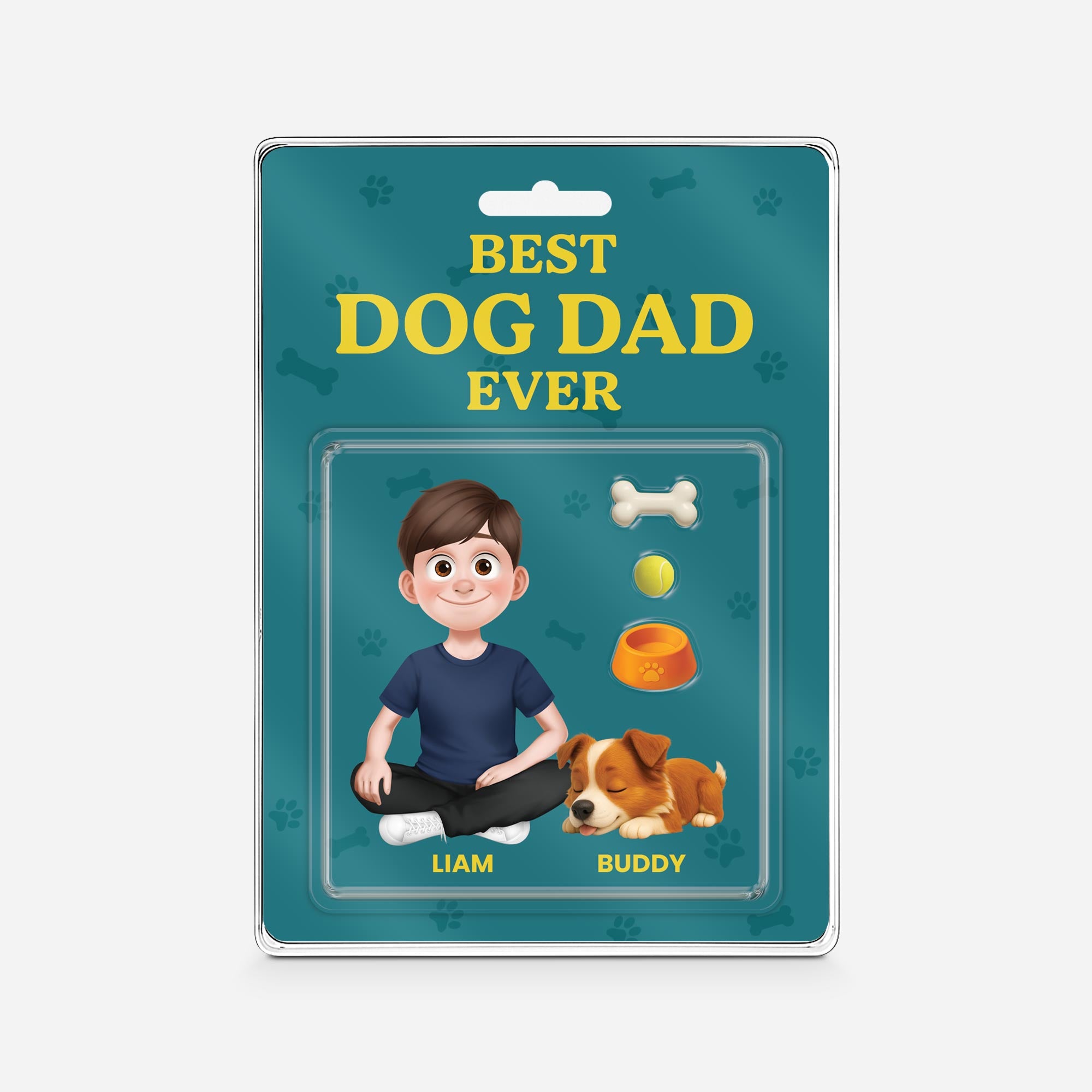 5183RUS1 personalized acrylic plaques unique gifts for dog dads 5183R6YAC