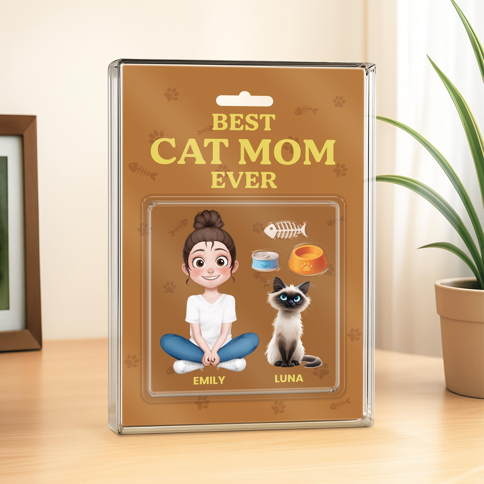 5183RUS2 personalized acrylic plaques unique gifts for cat dads 5183R6YAD