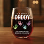 5189IUS1 personalized wine glass to dad from the reasons you drink 5189I8MNB