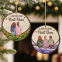 5198OUS2 personalized 1 layered wood ornaments xmas gifts for female friends 5198O3ZZF