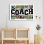 5200CUS3 personalized coach gifts photo collage canvas print_s 5200CKUMB