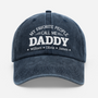 5201AUS1 custom washed cap my favorite people call me grandmagrandpadadmom 5201aj8fnb