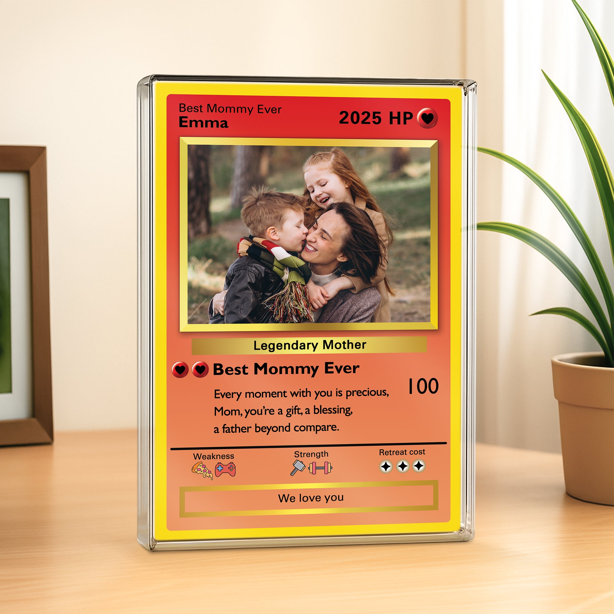 5212RUS2 personalized acrylic plaque with stand fathers day gift 5212RKMZB