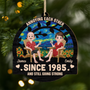 5216OUS1 custom 1 layered wood ornaments funny christmas gifts for couples 5216O3MMG