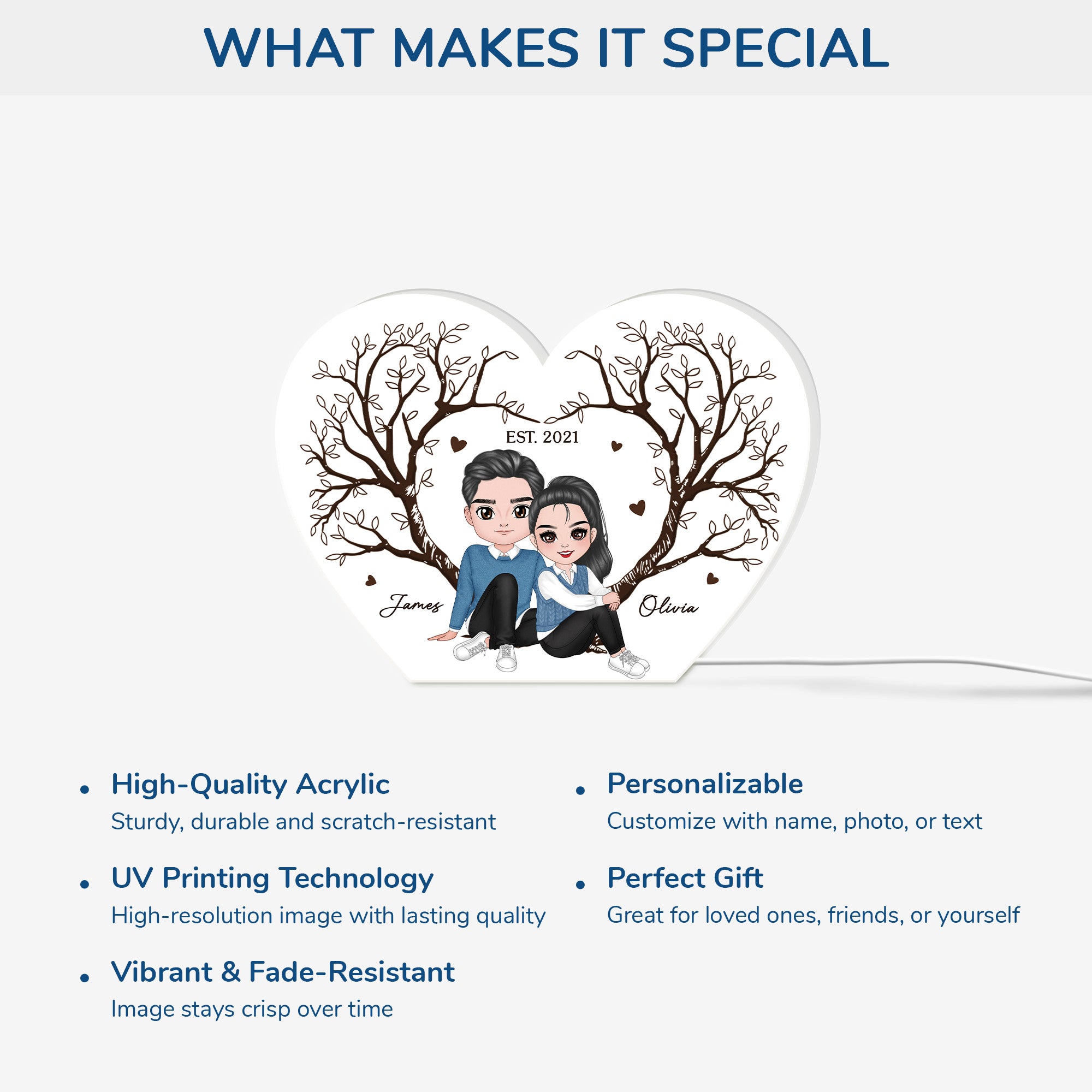 5233LUS4 personalized light box romantic gifts for couple 5233L8HTG