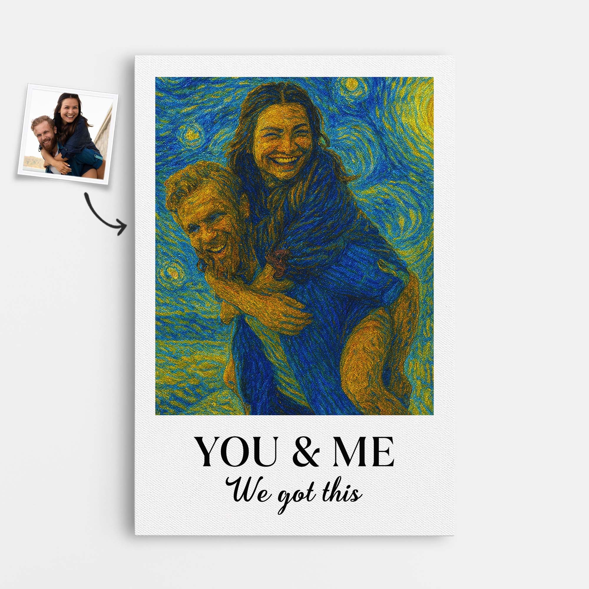 5235CUS1 personalized couple gifts van gogh photo canvas art prints 5235C3M5G_b9884bca 7d9e 4075 a4a1 d589d30c5db9