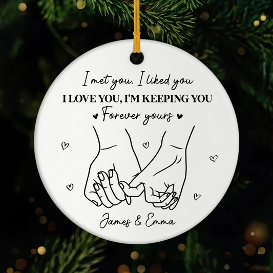 5259OUS1 personalized ceramic ornaments gifts for couples christmas_ 5259O8V0G