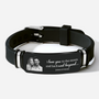 5267JUS1 personalized couple gifts photo bracelets with romantic quotes 5267JKN5G