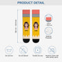5290JUS3 personalized back to school gifts funny pencil socks 5290JKVTA