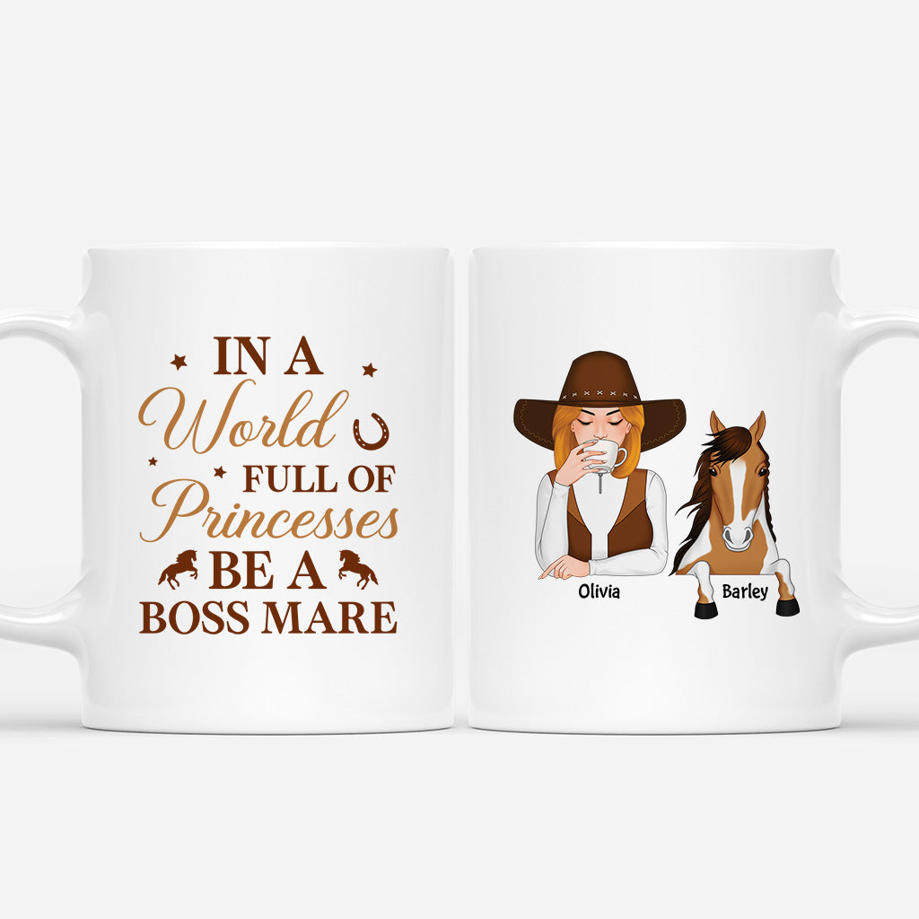 5291MUS1 personalized horse gifts for her be a horse mare mug 5291M8KMU