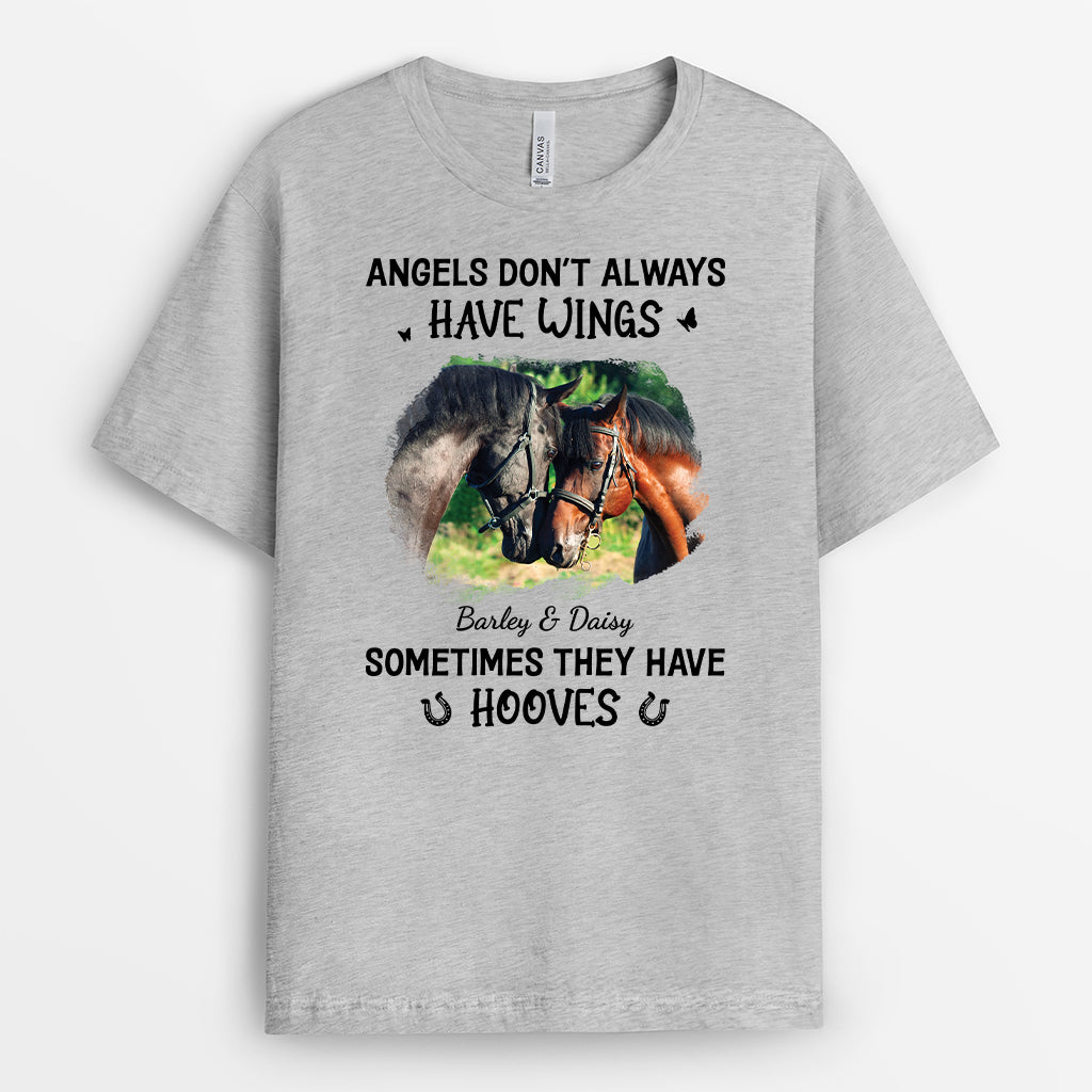 5297AUS2 personalized horse memorial gifts horse shirts_ with photos 5297AKQ5U