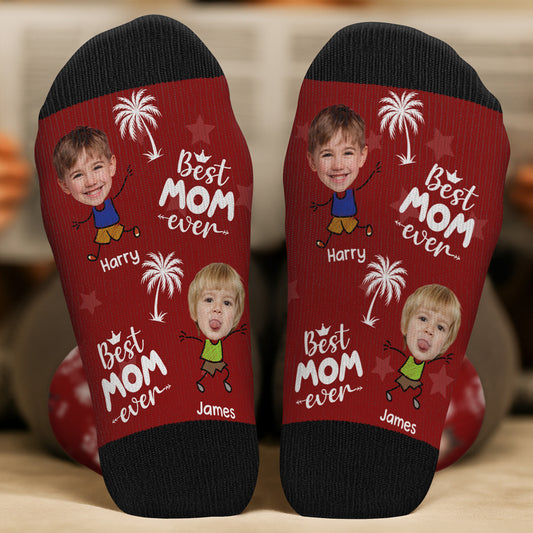 5305JUS2 custom socks with multiple faces_ best mom ever gifts 5305J8KTA