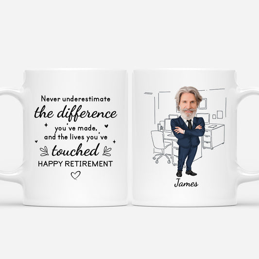 5307MUS1 personalized retirement gifts for coworkers happy retirement mug 5307M3TMO
