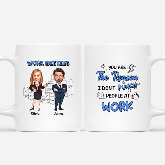 5310MUS1 custom gifts for coworkers_ funny work bestie mug 5310M