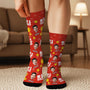 5314JUS3 personalized gifts for dad _1 dad socks_ with faces on them 5314JTQTB