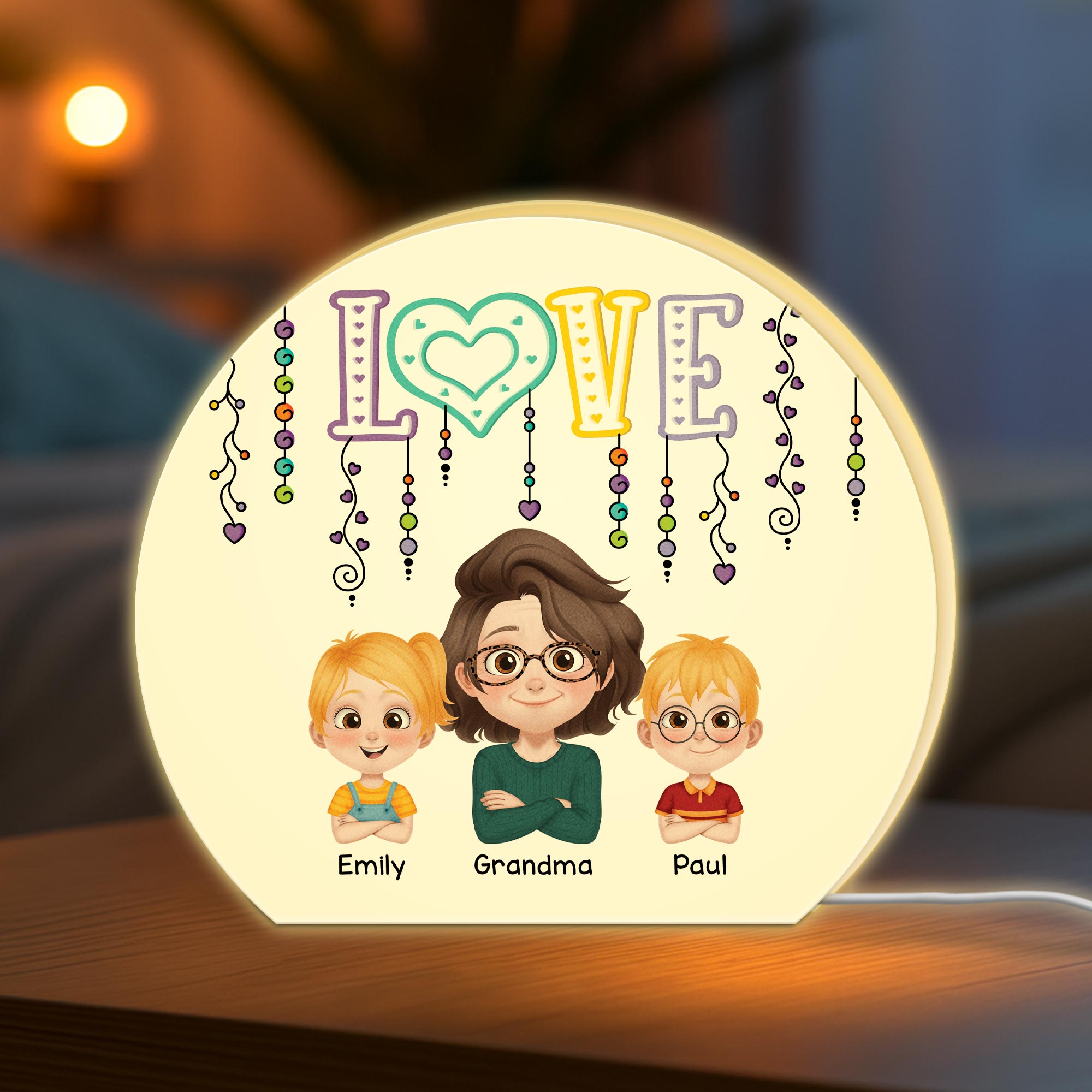 5319LUS2 personalized light box unique gift for mom 5319LKGAA