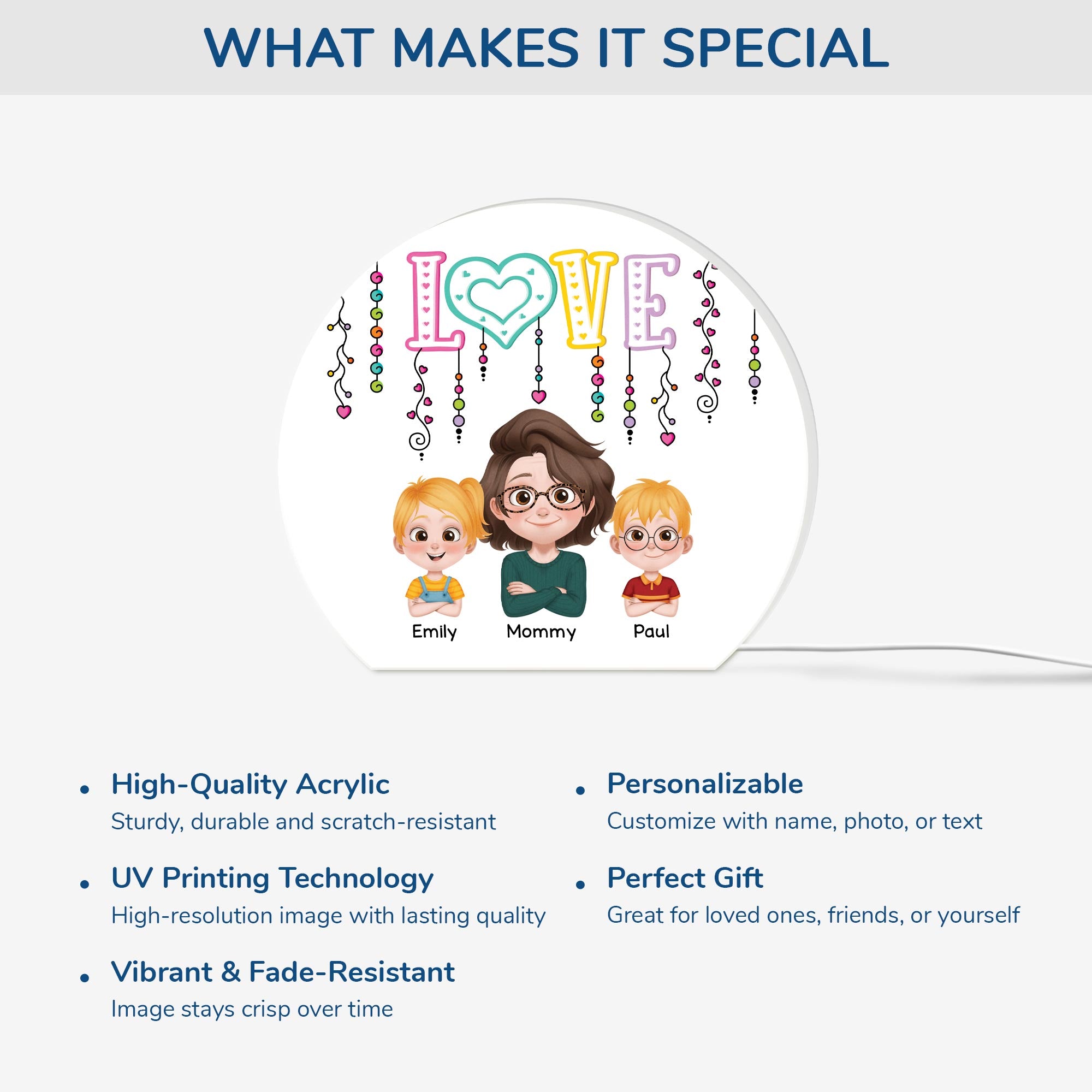 5319LUS4 personalized light box unique gift for mom 5319LKGAA