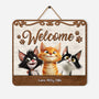5321QUS1 personalized gifts _for cat owners wooden welcome signs 5321Q3YND