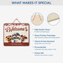 5321QUS4 personalized gifts _for dog owners wooden welcome signs 5321Q3YNC
