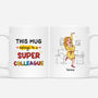 5324MUS1 custom gifts for coworkers super colleague coffee mug 5324M