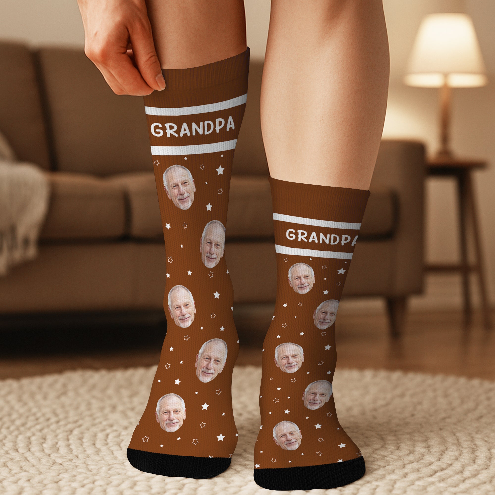 5330JUS3 personalized gifts for grandpa grandma cute grandpa grandma socks 5330J6TNB