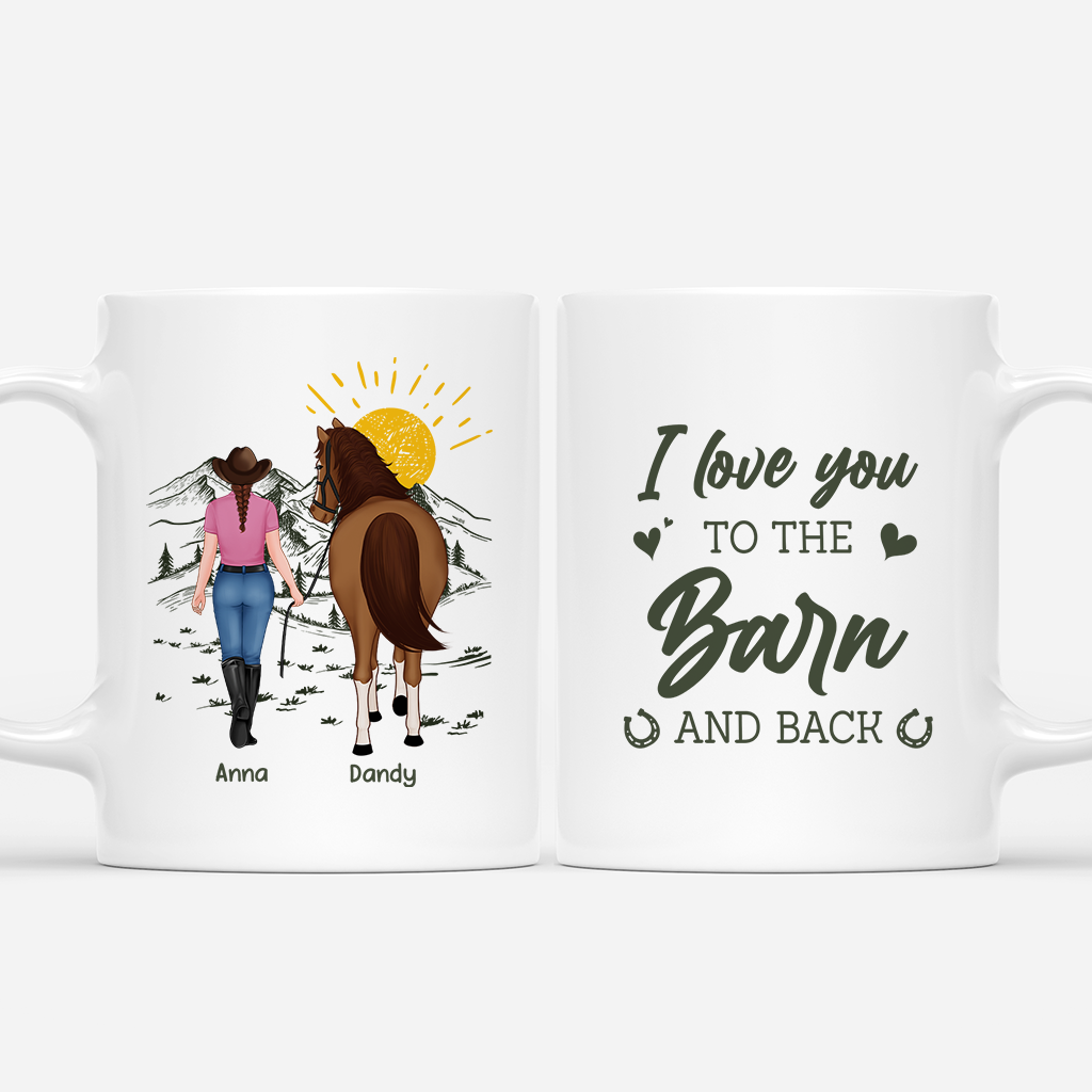 5339MUS1 personalized horse gifts for women horse mugs for horse lovers 5339M