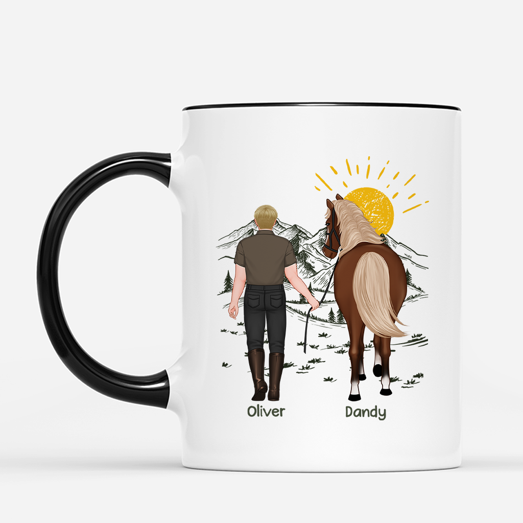 5339MUS2 personalized horse gifts for women horse mugs for horse lovers 5339M