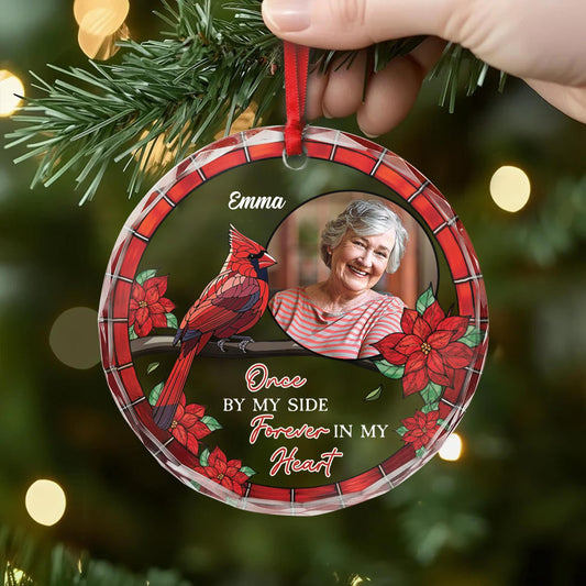 5341OUS2 personalized in loving memory gifts memorial glass ornaments 5341OKHAB