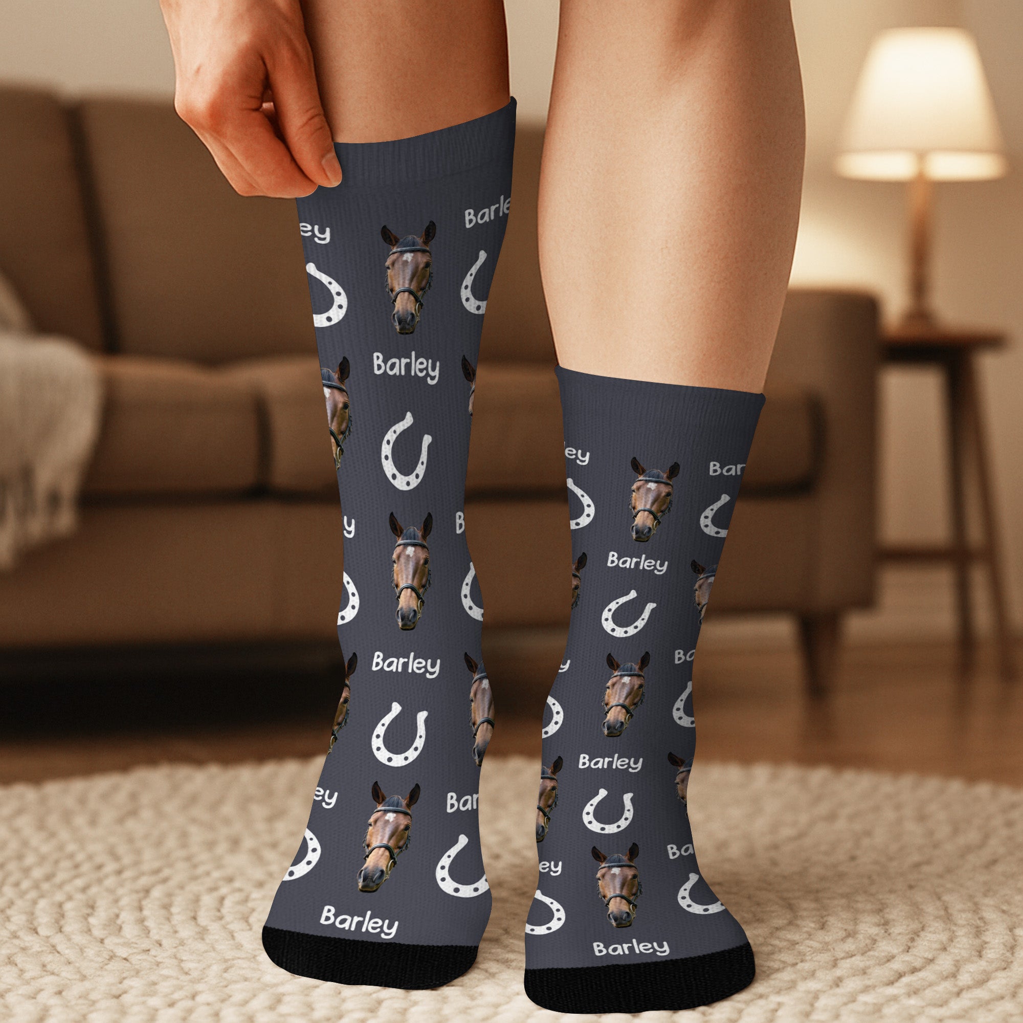 5344JUS3 personalized gifts for horse lovers horse socks with faces 5344J8LTU_fbed86e2 0da1 4437 9c87 36c2c20b177c