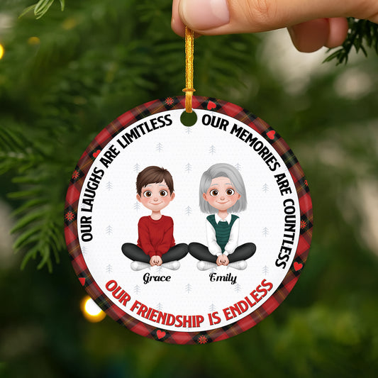 5345OUS2 personalized gifts for friend ceramic christmas tree ornaments 5345O8ZCF