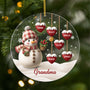 5349OUS1 personalized grandma gifts acrylic snowman christmas ornaments 5349O8LNA