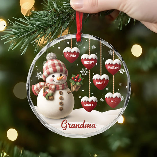 5349OUS2 personalized ceramic ornaments christmas gifts for grandma 5349O8NNA