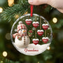 5349OUS2 personalized ceramic ornaments christmas gifts for grandma 5349O8NNA
