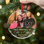 5355OUS2 personal gifts for married couples_ glass christmas ornaments 5355OTLQG