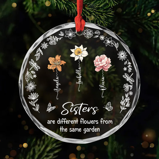 5356OUS1 personalized gifts for friend sister_ glass christmas ornaments 5356OTQME