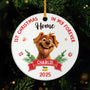 5362OUS1 personalized ceramic ornaments dogs first christmas ornament 5362O8VZC