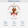 5362OUS3 personalized ceramic ornaments dogs first christmas ornament 5362O8VZC