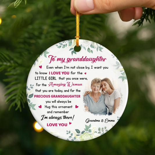 5370OUS2 personalized ceramic ornaments christmas gifts for daughter 5370O6HTI