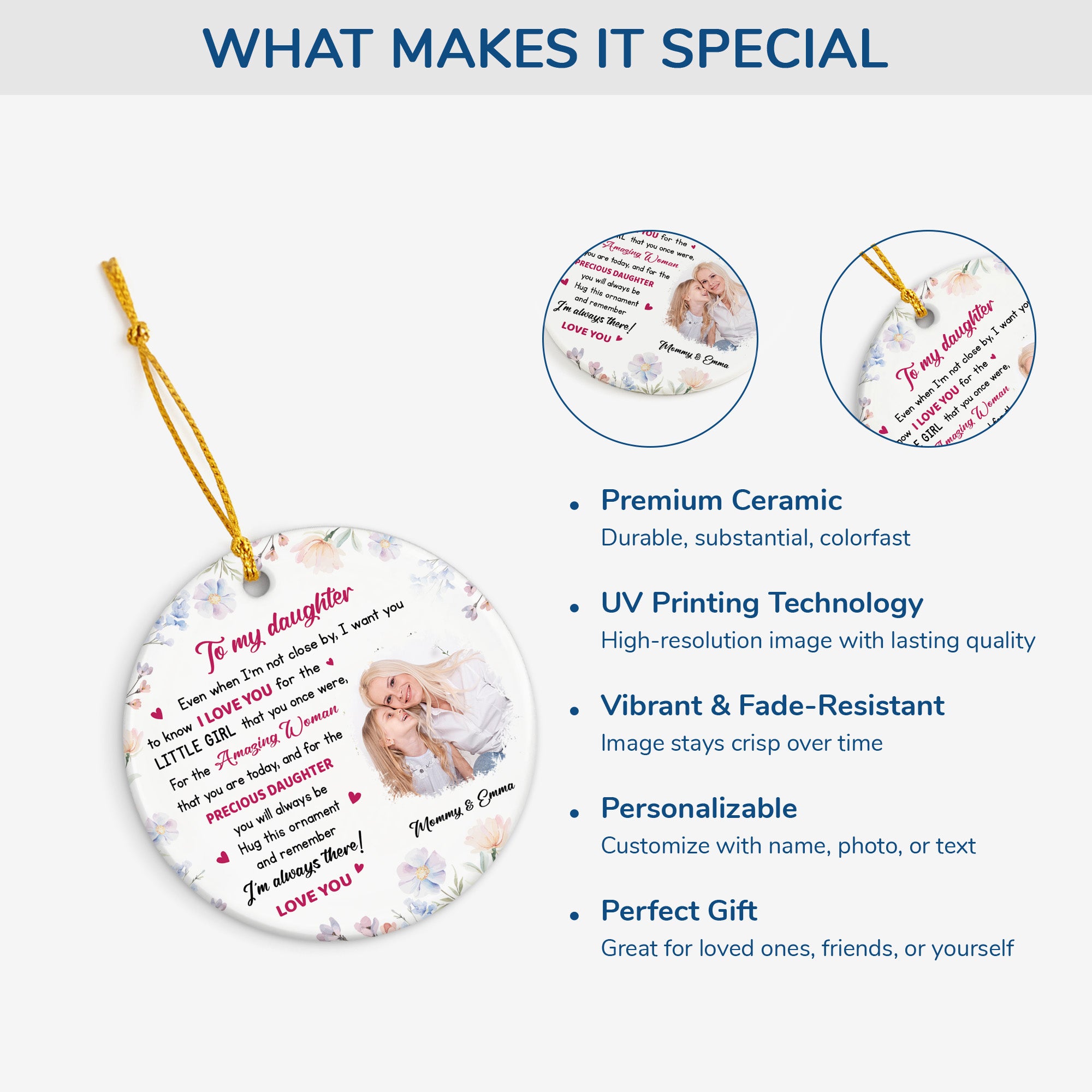 5370OUS4 personalized ceramic ornaments christmas gifts for daughter 5370O6HTI