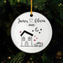 5375OUS1 custom ceramic christmas ornaments christmas gifts for family 5375O3TNI