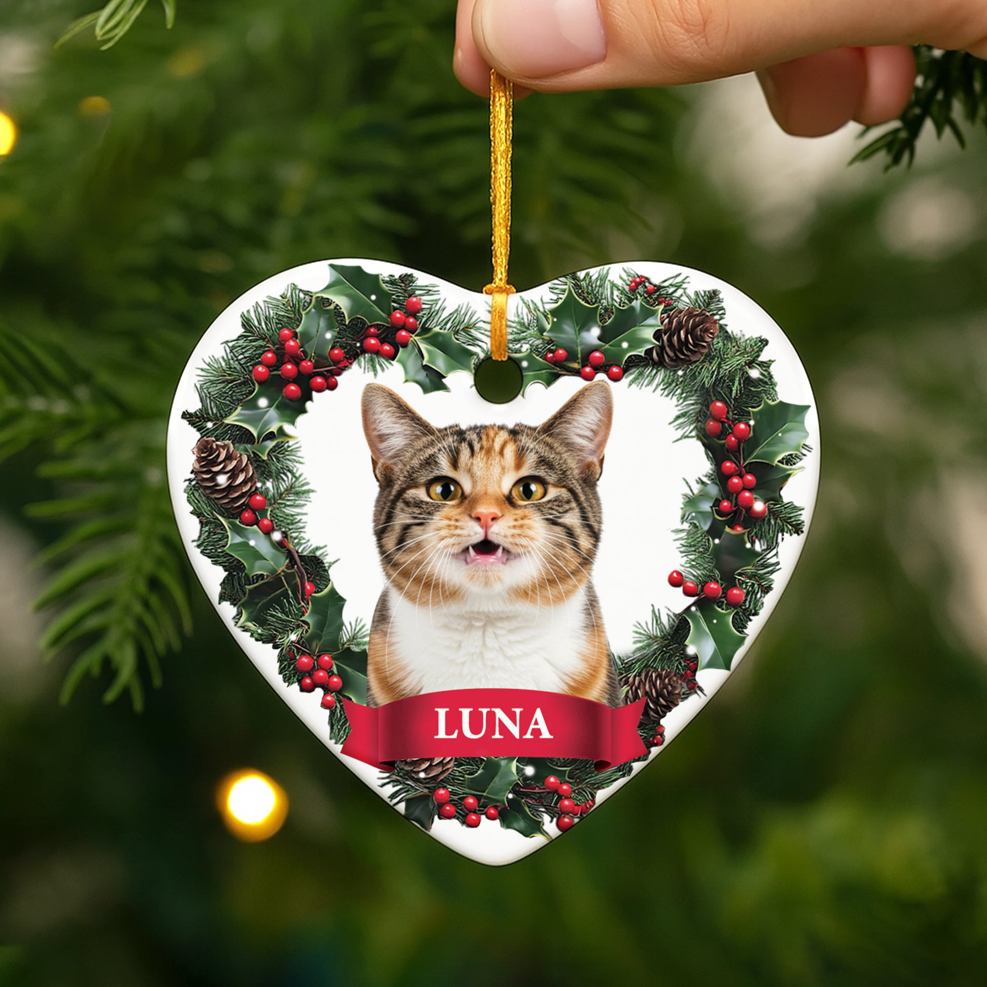 5377OUS2 custom glass photo ornaments_ xmas gifts for cat lovers 5377O3VZD