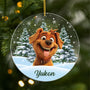 5379OUS1 custom acrylic photo ornaments_ christmas gifts for dog lovers 5379OKQ5C