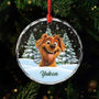 5379OUS1 custom glass photo ornaments_ christmas gifts for dog lovers 5379OKQMC