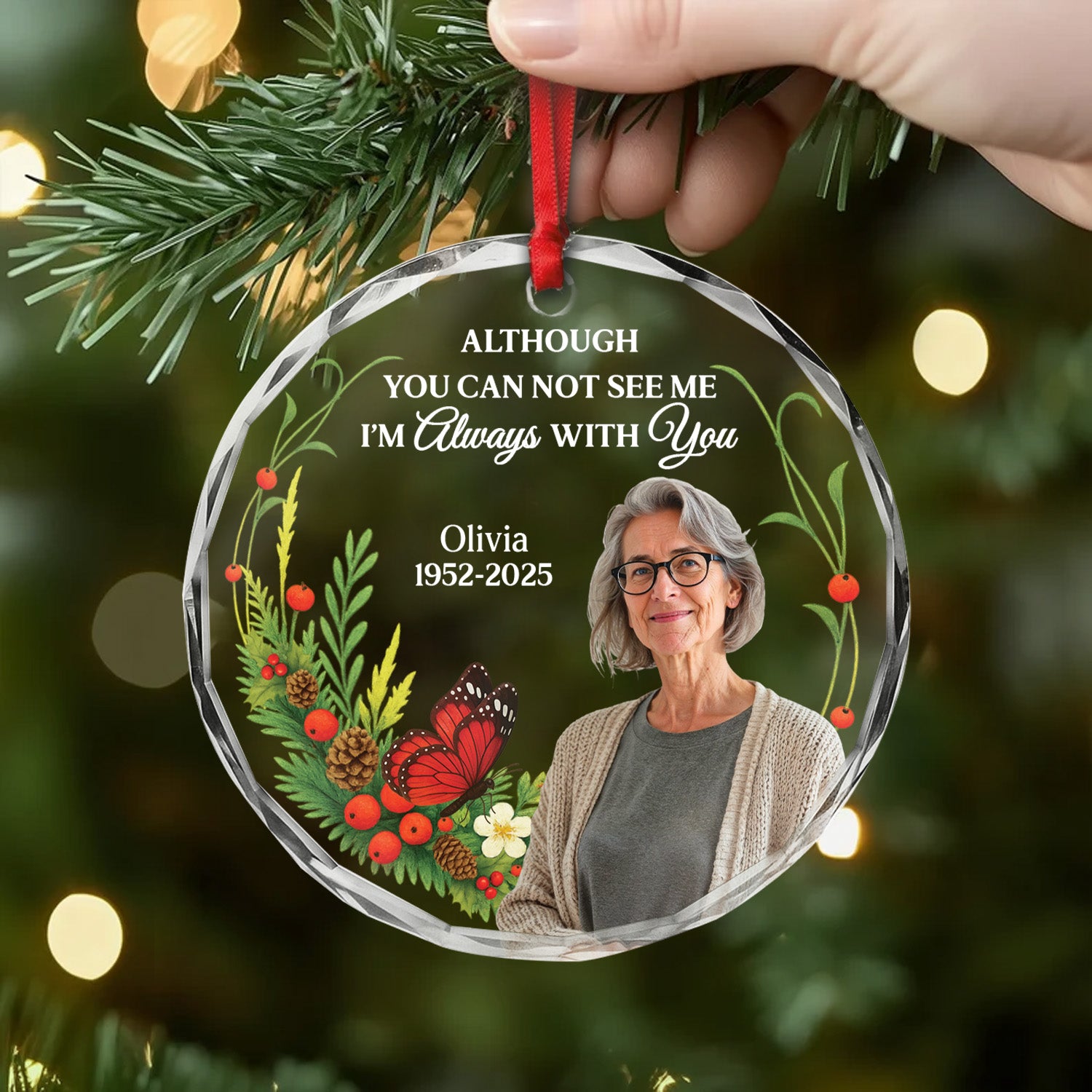 5380OUS2 personalized memorial gifts with photo_ memorial glass ornaments_ 5380O8NMB