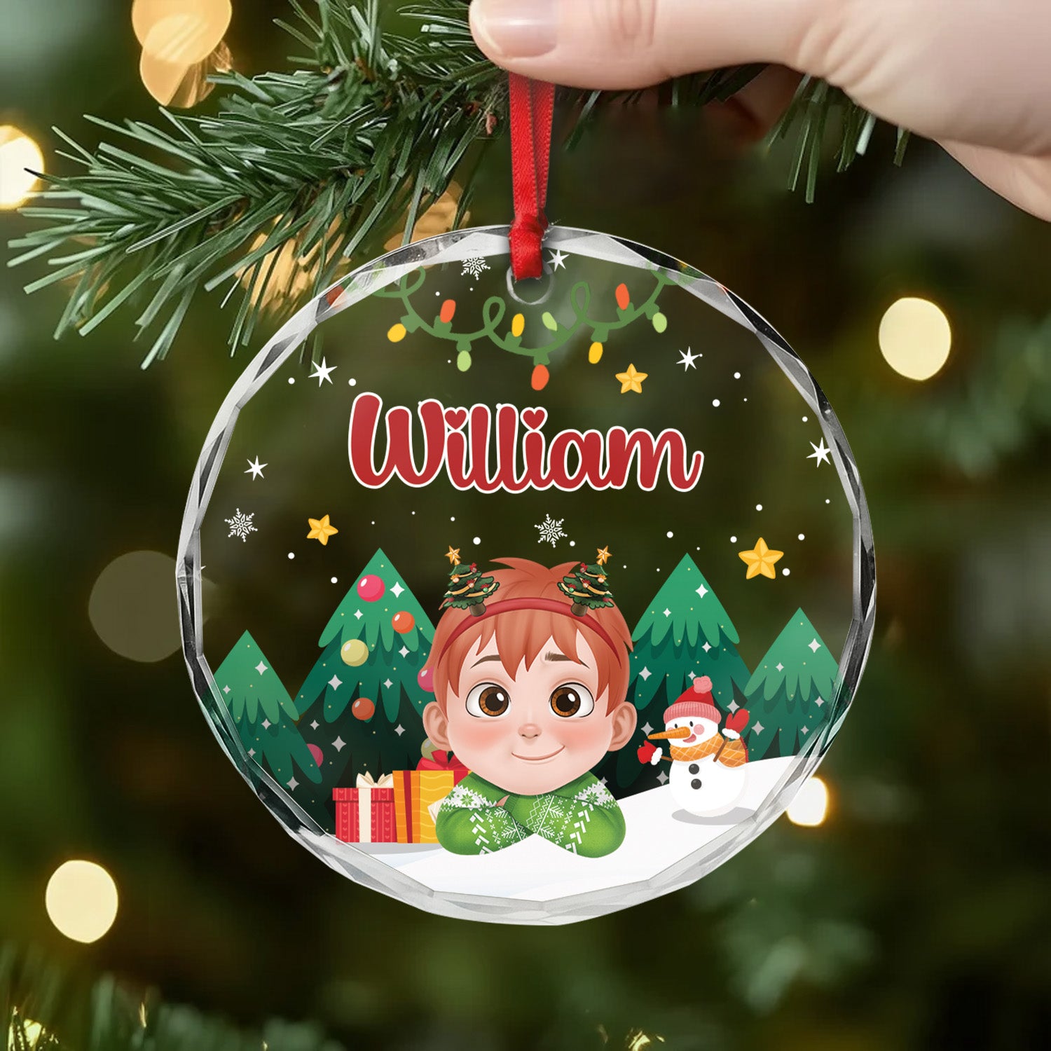 5384OUS2 personalized christmas gifts for kids clear glass ornaments_ 5384O8VQK