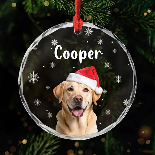 5388OUS1 personalized glass ornaments xmas gifts for dog lovers 5388O6VCC